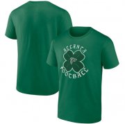 Wholesale Cheap Men's Atlanta Falcons Kelly Green St. Patrick's Day Celtic T-Shirt