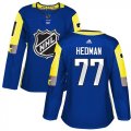Wholesale Cheap Adidas Lightning #77 Victor Hedman Royal 2018 All-Star Atlantic Division Authentic Women's Stitched NHL Jersey