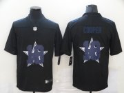 Wholesale Cheap Men's Dallas Cowboys #19 Amari Cooper Black 2020 Shadow Logo Vapor Untouchable Stitched NFL Nike Limited Jersey