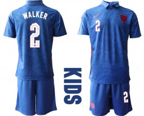 Wholesale Cheap 2021 European Cup England away Youth 2 soccer jerseys