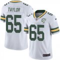 Wholesale Cheap Nike Packers #65 Lane Taylor White Men's 100th Season Stitched NFL Vapor Untouchable Limited Jersey