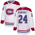 Wholesale Cheap Adidas Canadiens #24 Phillip Danault White Authentic Stitched Youth NHL Jersey