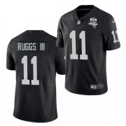 Wholesale Cheap Men's Las Vegas Raiders #11 Henry Ruggs III 2020 Black Inaugural Season Vapor Limited Stitched Jersey