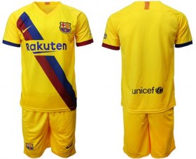 Wholesale Cheap Barcelona Blank Away Soccer Club Jersey