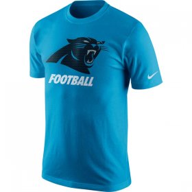 Wholesale Cheap Carolina Panthers Nike Facility T-Shirt Blue