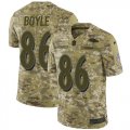Wholesale Cheap Nike Ravens #86 Nick Boyle Camo Men's Stitched NFL Limited 2018 Salute To Service Jersey