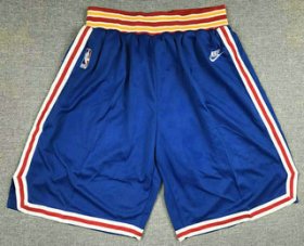 Wholesale Cheap Men\'s Golden State Warriors Blue 2022 Nike City Edition Stitched Swingman Shorts