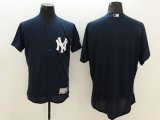Wholesale Cheap Yankees Blank Navy Blue Flexbase Authentic Collection Stitched MLB Jersey