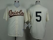 Wholesale Cheap Orioles #5 Brooks Robinson Cream 1954 Turn Back The Clock Stitched MLB Jersey