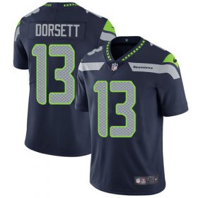 Wholesale Cheap Nike Seahawks #13 Phillip Dorsett Steel Blue Team Color Youth Stitched NFL Vapor Untouchable Limited Jersey