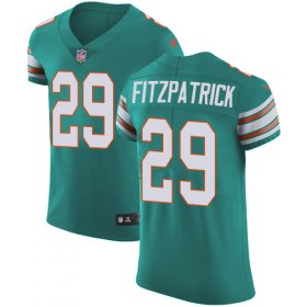 Wholesale Cheap Nike Dolphins #29 Minkah Fitzpatrick Aqua Green Alternate Men\'s Stitched NFL Vapor Untouchable Elite Jersey