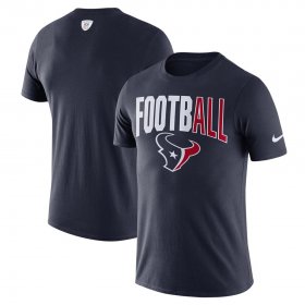 Wholesale Cheap Houston Texans Nike Sideline All Football Performance T-Shirt Navy