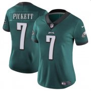 Cheap Women's Philadelphia Eagles #7 Kenny Pickett Green Vapor Untouchable Limited Football Stitched Jersey(Run Small)