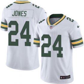 Wholesale Cheap Nike Packers #24 Josh Jones White Men\'s Stitched NFL Vapor Untouchable Limited Jersey