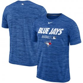 Wholesale Cheap Toronto Blue Jays Nike Authentic Collection Velocity Team Issue Performance T-Shirt Royal