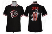 Wholesale Cheap Nike Falcons #11 Julio Jones Black Men's NFL Game All Star Fashion Jersey