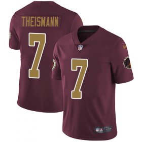Wholesale Cheap Nike Redskins #7 Joe Theismann Burgundy Red Alternate Men\'s Stitched NFL Vapor Untouchable Limited Jersey