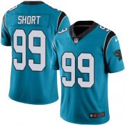 Wholesale Cheap Nike Panthers #99 Kawann Short Blue Youth Stitched NFL Limited Rush Jersey