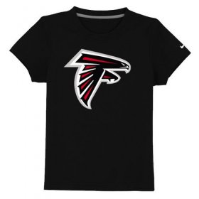 Wholesale Cheap Atlanta Falcons Sideline Legend Authentic Logo Youth T-Shirt Black