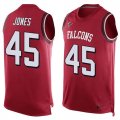 Wholesale Cheap Nike Falcons #45 Deion Jones Red Team Color Men's Stitched NFL Limited Tank Top Jersey