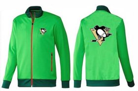 Wholesale Cheap NHL Pittsburgh Penguins Zip Jackets Green-1