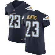 Wholesale Cheap Nike Chargers #23 Rayshawn Jenkins Navy Blue Team Color Men's Stitched NFL Vapor Untouchable Elite Jersey