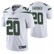 Wholesale Cheap Men's New York Jets #20 Ahmad Gardner 2022 White Vapor Untouchable Limited Stitched Jersey