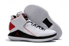 Wholesale Cheap Air Jordan 32 XXXII Shoes White/Black-Red