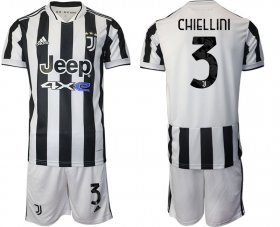 Wholesale Cheap Men 2021-2022 Club Juventus home white 3 Adidas Soccer Jerseys