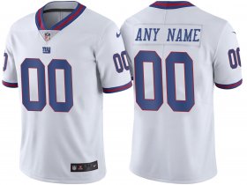 Wholesale Cheap Men\'s New York Giants ACTIVE PLAYER Custom White Color Rush Limited Stitched NFL Jersey