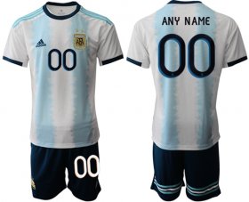 Wholesale Cheap Argentina Personalized Home Soccer Country Jersey