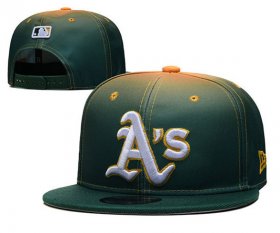 Wholesale Cheap Oakland Athletics Stitched Snapback Hats 014