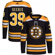 Wholesale Cheap Men's Boston Bruins #39 Morgan Geekie Black Stitched Jersey