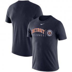 Wholesale Cheap Detroit Tigers Nike MLB Team Logo Practice T-Shirt Navy