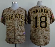 Wholesale Cheap Pirates #18 Neil Walker Camo Alternate Cool Base Stitched MLB Jersey