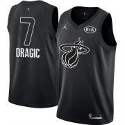Wholesale Cheap Nike Heat #7 Goran Dragic Black NBA Jordan Swingman 2018 All-Star Game Jersey