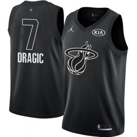 Wholesale Cheap Nike Heat #7 Goran Dragic Black NBA Jordan Swingman 2018 All-Star Game Jersey