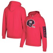 Wholesale Cheap New York Giants Mitchell & Ness Classic Team Pullover Hoodie Red