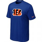 Wholesale Cheap Nike Cincinnati Bengals Sideline Legend Authentic Logo Dri-FIT NFL T-Shirt Blue