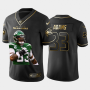 Cheap Seattle Seahawks #33 Jamal Adams Nike Team Hero 1 Vapor Limited NFL 100 Jersey Black Golden