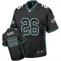 Wholesale Cheap Nike Eagles #26 Jay Ajayi Black Alternate Men's Stitched NFL Elite Drift Fashion Jersey