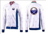 Wholesale Cheap NHL Buffalo Sabres Zip Jackets White-2