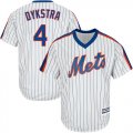 Wholesale Cheap Mets #4 Lenny Dykstra White(Blue Strip) Alternate Cool Base Stitched Youth MLB Jersey