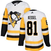 Wholesale Cheap Adidas Penguins #81 Phil Kessel White Road Authentic Stitched Youth NHL Jersey