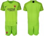 Wholesale Cheap Roma Blank Green Goalkeeper Soccer Club Jersey