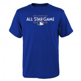 Wholesale Cheap Youth 2020 MLB All-Star Game Alternate Wordmark T-Shirt Royal