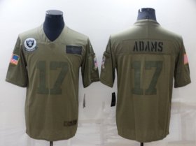 Wholesale Cheap Men\'s Las Vegas Raiders #17 Davante Adams Camo Salute To Service Limited Stitched Jersey
