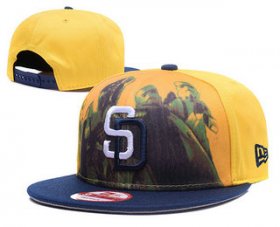 Wholesale Cheap San Diego Padres Snapback Ajustable Cap Hat GS 2