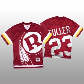 Wholesale Cheap NFL Washington Redskins #23 Kendall Fuller Red Men\'s Mitchell & Nell Big Face Fashion Limited NFL Jersey