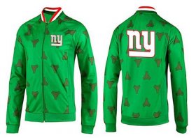 Wholesale Cheap NFL New York Giants Team Logo Jacket Green